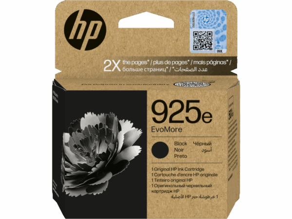 HP 925E EVOMORE BLACK ORIGINAL INK CARTRIDGE